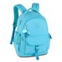 Imagem de Mochila Rebecca Bonbon de Costas Escolar Feminina 17,5" RB24582  Soft com Matelassê  Bolso Antifurto