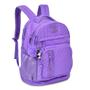 Imagem de Mochila rebecca bonbon metalasse de costas 19" rb24517