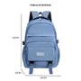 Mochila Reforçada Casual Impermeável Notebook Alça Costa Bolsa Média Escolar Faculdade Cursinho Trabalho Resistente Espaçosa - Meimi Amores Imagem de Mochila Reforçada Casual Impermeável Notebook Alça Costa Bolsa Média Escolar Faculdade Cursinho Trabalho Resistente Espaçosa
