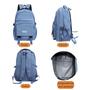 Mochila Reforçada Casual Impermeável Notebook Alça Costa Bolsa Média Escolar Faculdade Cursinho Trabalho Resistente Espaçosa - Meimi Amores Imagem de Mochila Reforçada Casual Impermeável Notebook Alça Costa Bolsa Média Escolar Faculdade Cursinho Trabalho Resistente Espaçosa