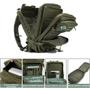 Imagem de Mochila Reforçada Impermeavel Tática Militar 50L Viagem Academia Esportiva Camping Trilha Acabamento Multifuncional Masculina Feminina
