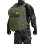 Imagem de Mochila Reforçada Impermeavel Tática Militar 50L Viagem Academia Esportiva Camping Trilha Acabamento Multifuncional Masculina Feminina