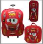 Imagem de Mochila rodinha 3D kit com lancheira e estojo