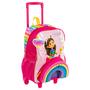 Imagem de Mochila Rodinha A Casa da Gabby Sestini Grande Rainbow