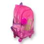 Imagem de Mochila Rodinha Com Alça 360 P Pink/Rosa Com Pompom Clio