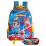 Imagem de Mochila Rodinha Escolar Os Aventureiros + Estojo Luccas Neto