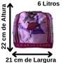 Imagem de Mochila Rodinha+Estojo 2 Ziper+Lancheira Happy Girl Pequena