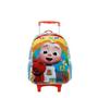 Imagem de Mochila Rodinha G Escolar Cocomelon Youtube kids