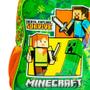 Imagem de Mochila Rodinha G Escolar Infantil Minecraft Survive