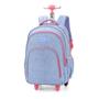 Imagem de Mochila Rodinha Matelasse Escolar Juvenil Up4You - ul