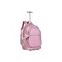 Imagem de Mochila Rodinha Rebecca Bonbon Rosa - Clio Style 56x39x26cm