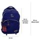 Imagem de Mochila Rodinha Resistente Poliéster Clio It Style - Violeta