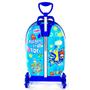 Imagem de Mochila Rodinha Tripla Divertidamente Roleta Azul 3d Maxtoy