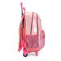 Imagem de Mochila Rodinhas Barbie c/ Brilho Rosa/Pink Luxcel