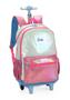 Imagem de Mochila Rodinhas e Costas Barbie Azul Mc46862bb Luxcel