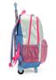 Imagem de Mochila Rodinhas e Costas Barbie Azul Mc46862bb Luxcel