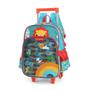 Imagem de Mochila Rodinhas Escolar Fisher Price Leão Verde Luxcel