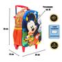 Imagem de Mochila Rodinhas Escolar Mickey Mouse Disney Mala com Rodas Infantil Tamanho G 16 Xeryus