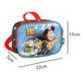 Imagem de Mochila Rodinhas Infantil Azul Escolar ToyStory e Lancheira