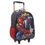 Imagem de Mochila Rodinhas Infantil Homem Aranha Mala Escolar Marvel