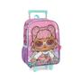 Imagem de Mochila Rodinhas Lol Surprise Rosa 41x30x14 cm