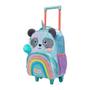 Imagem de Mochila Rodinhas Pack Me Sweet Panda Paetê Verde Pacific