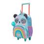 Imagem de Mochila Rodinhas Pack Me Sweet Panda Paetê Verde Pacific