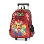 Imagem de Mochila Rodinhas Super Mario Bowser Vermelho Luxcel