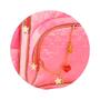 Imagem de Mochila Rodinhas Sweet Queen Rosa c/ Corrente Clio