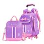 Imagem de Mochila rolante MITOWERMI para meninas Trolley School