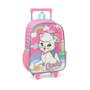Imagem de Mochila Rosa Cindy 33x41x13cm - 1kg - 3 Compartimentos
