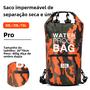 Imagem de Mochila Saco Seco à Prova D'Água 30L/15L - Compartimento para Seco e Molhado - Ideal para Caiaque, Barco e Natação