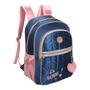 Imagem de Mochila Sweet Girl Pop Style by Santino Poliéster SAM232U Azul Marinho