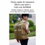 Imagem de Mochila Tática Multifuncional Impermeável Com Capacidade 55L Reforçada Bolsa Para Viagem Notebook