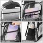 Imagem de Mochila Transparente KIMNERPU de PVC com Alças Reforçadas