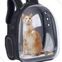 Imagem de mochila transporte gato carrinho de cachorro Gaiola para Pet