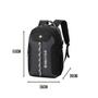Imagem de Mochila Unissex Notebook com Cadeado, Entrada para USB/ Fone de ouvido e capa de Chuva - Movitour Fusion
