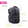 Imagem de Mochila Universitária Casual Compartimento Juvenil Design Ergonômico Resistente Bolsa Feminina Masculina Estilo - Wincy