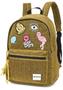 Imagem de Mochila Up4You Bottons Flamingo Amarelo Our Produto Original