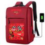 Imagem de Mochila USB Escolar Estampa Infantil Carros Notebooks, Trabalho Escola (Interface USB)