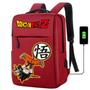Imagem de Mochila USB Escolar Estampa Infantil Dragon Ball Notebooks, Trabalho Escola (Interface USB)