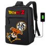 Imagem de Mochila USB Escolar Estampa Infantil Dragon Ball Notebooks, Trabalho Escola (Interface USB)