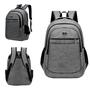 Imagem de Mochila Viagem Notebook Resistente À Água Reforçada Coreana Unissex Estilosa - Cores