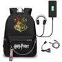 Imagem de Mochila Wokex Harry Potter com Carregamento USB - Tecido Oxford