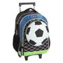 Imagem de Mochilete Escolar Infantil Luxcel Futebol Azul - IC41742UP