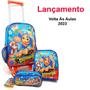 Imagem de Mochilete Infantil Kit Escolar Lancheira Estojo Dr3502Kt