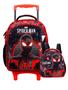 Imagem de Mochilete + Lancheira Kit Spider Man Homen Aranha 42x30x15cm