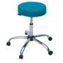 Imagem de Mocho Agile Luxo Sem Encosto e Com Ajuste de Altura - BCMED -  Azul Claro