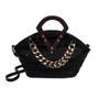 Imagem de Moda Irregular Chain Tote, Fashion One Shoulder Mochila,