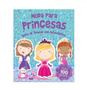 Imagem de Moda para princesas - veste as bonecas com autocololantes - Girassol